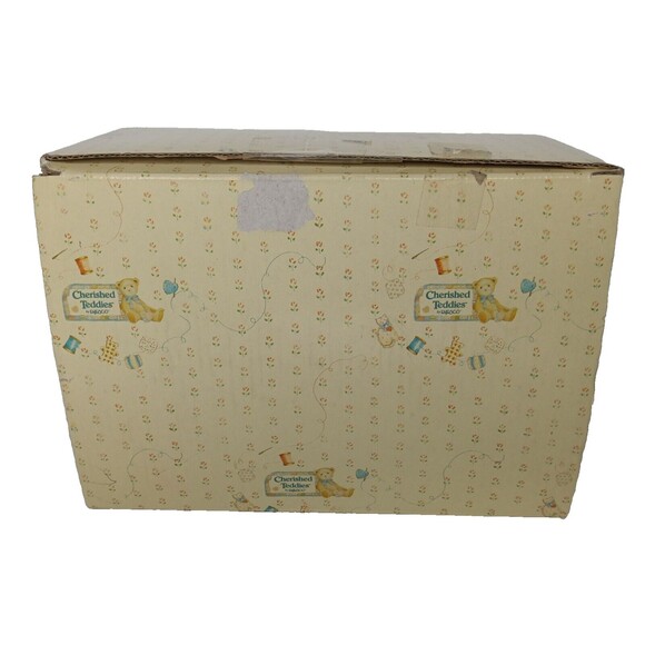 Cherished Teddies Napkin Rings 1996 Priscilla Hillman Winter Holiday Decorations - Picture 11 of 12